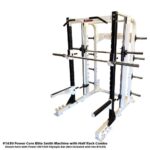 PB 1630 Power Core Elite Smith Machine Half Cage Combo